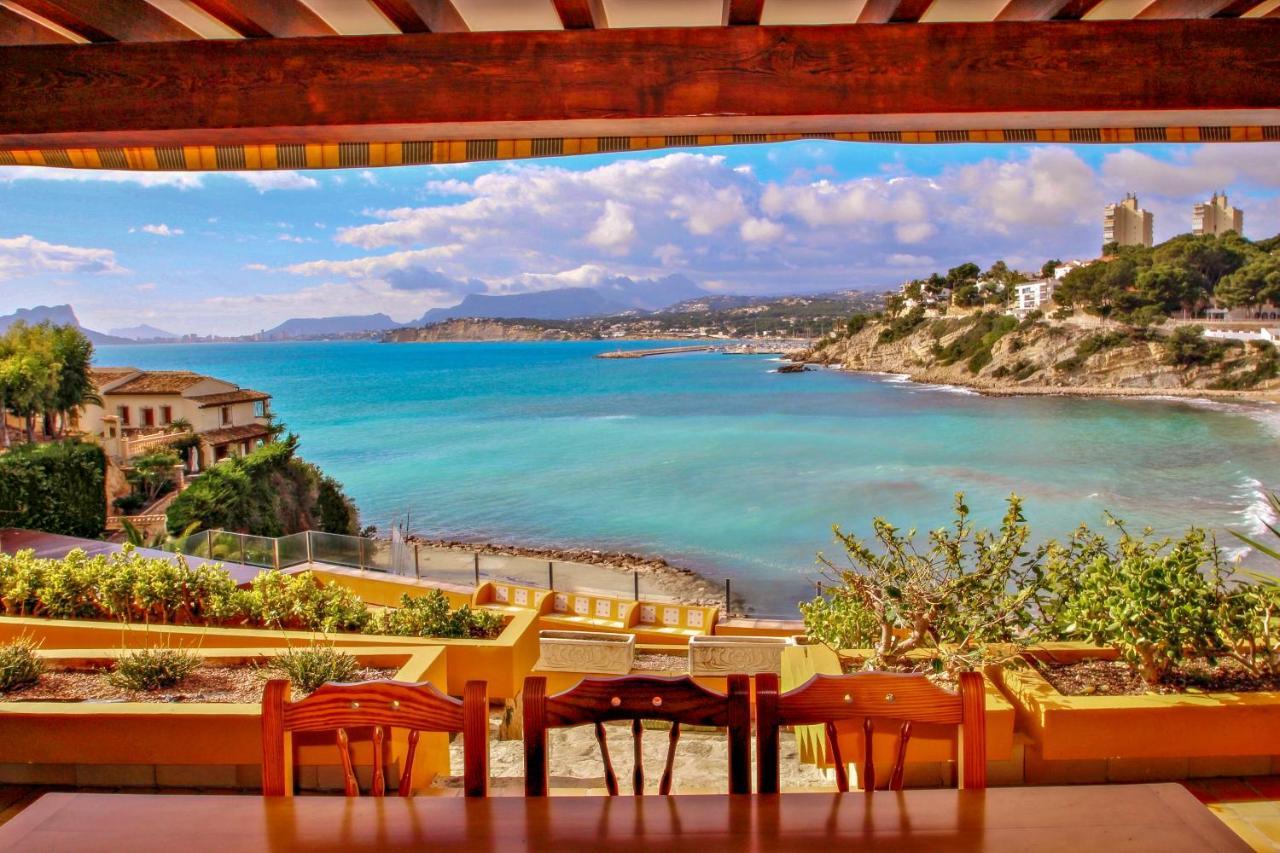 El Portet - Beachfront Holiday Home With Private Pool In Moraira Εξωτερικό φωτογραφία