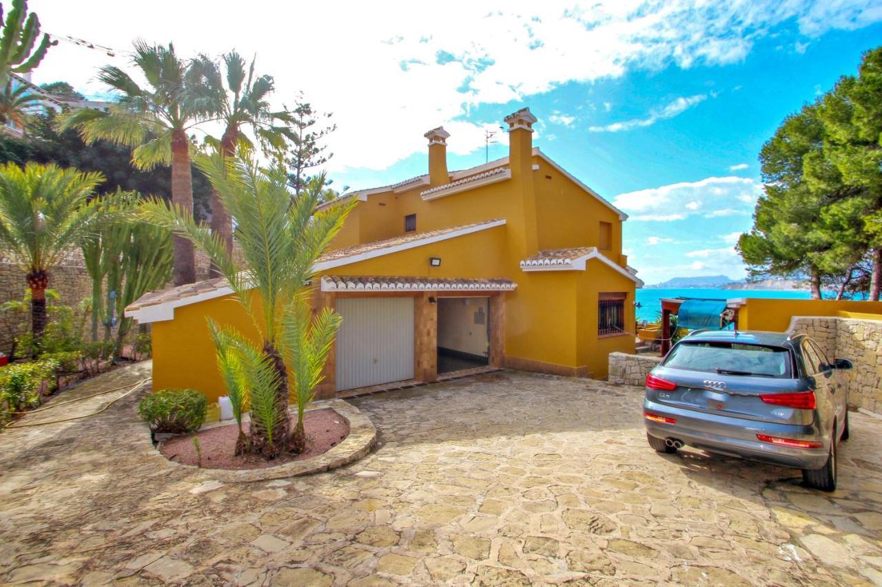 El Portet - Beachfront Holiday Home With Private Pool In Moraira Εξωτερικό φωτογραφία