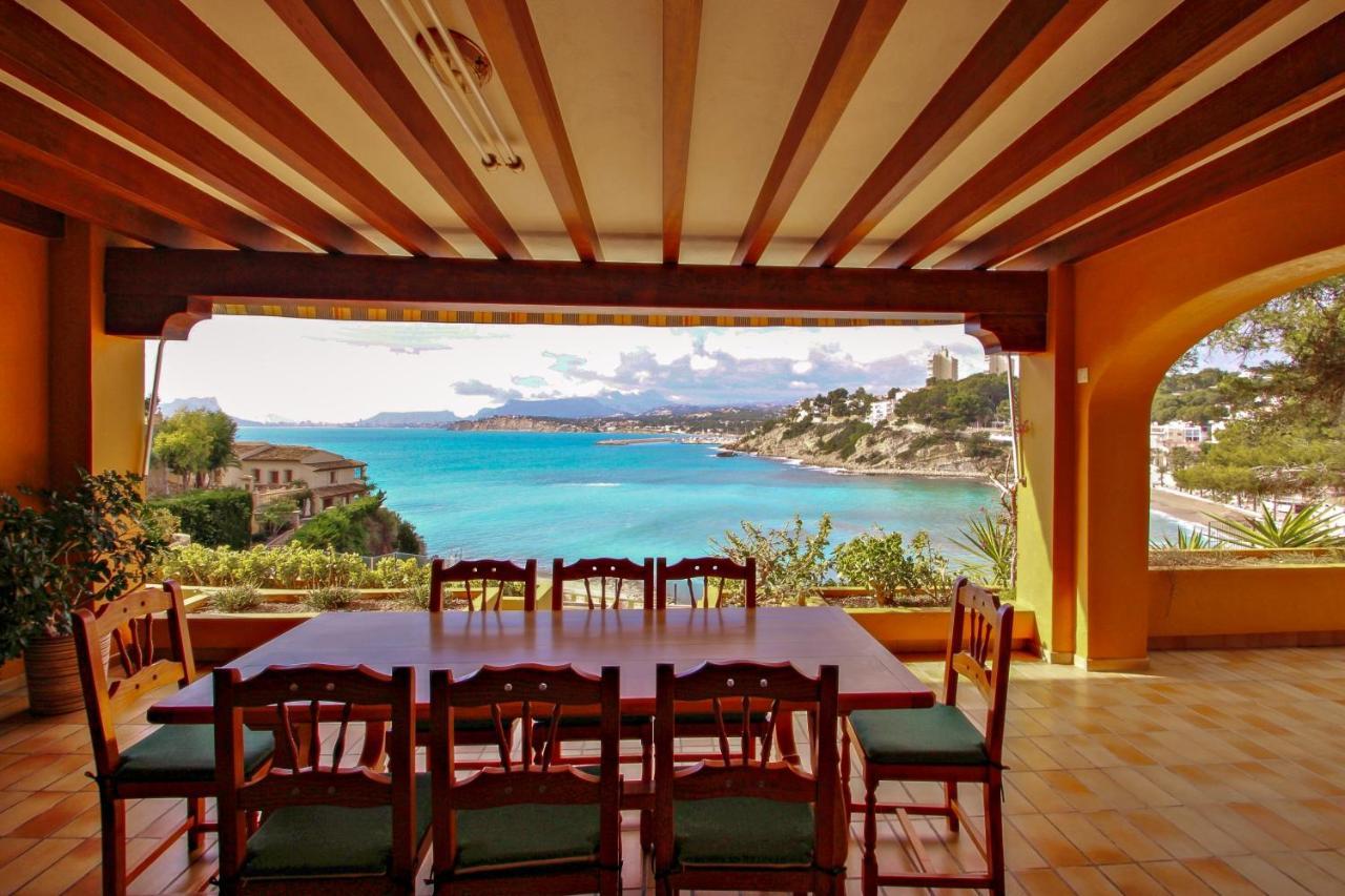 El Portet - Beachfront Holiday Home With Private Pool In Moraira Εξωτερικό φωτογραφία